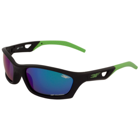 Kinderbrille 3F Verso schwarz/grün