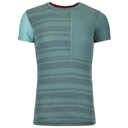 Damen-Funktionsshirt Ortovox W's 185 Rock'n'Wool Short Sleeve W grau arctic grey