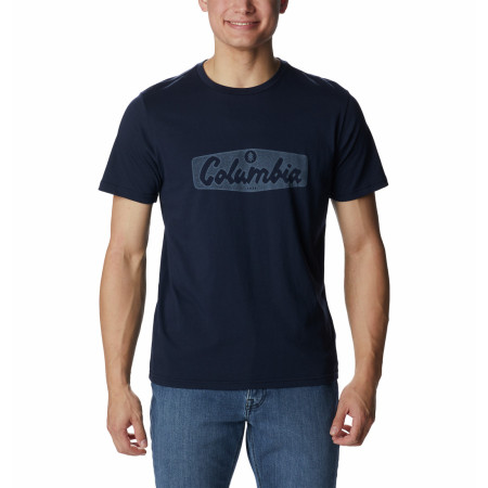 Herren-T-Shirt Columbia M Rapid Ridge™ Graphic Tee dunkelblau Collegiate Navy, Hex Script