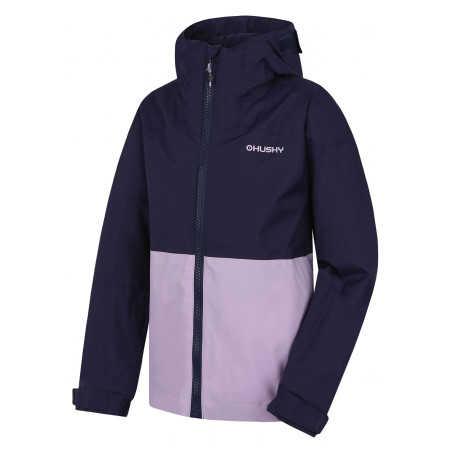 Kinderjacke Husky Nicker K blau/lila Purple