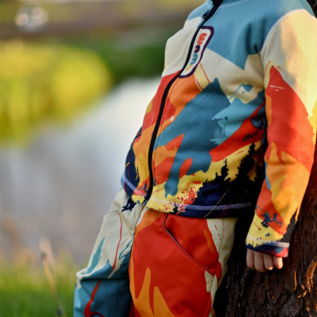 Kinder-Sweatshirt WAMU Mountain Bike