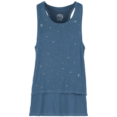 Damenunterhemd E9 Double 2.1 blau DeepBlue