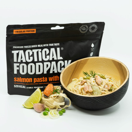 Nahrung Hauptspeise Tactical Foodpack Salmon Pasta with White Wine 105g