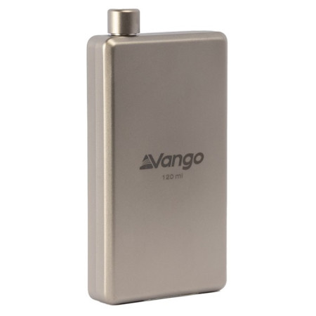 Flachmann Vango Titanium Hip Flask 120ml silber Titanium