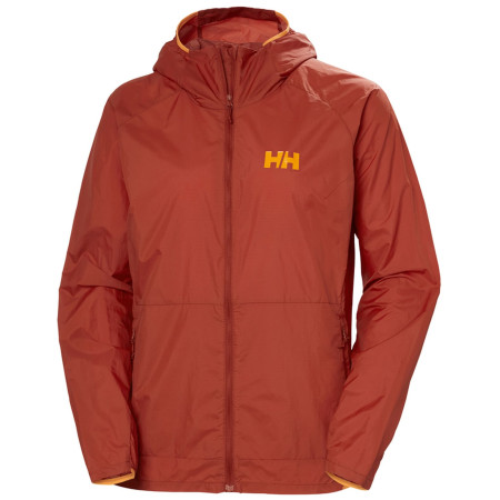 Damenjacke Helly Hansen W Friluft Wind Jacket rot Deep Canyon