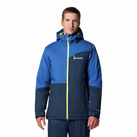 Herren-Winterjacke Columbia Iceberg Point™ II Jacket blau Collegiate Navy, Mountain Blue