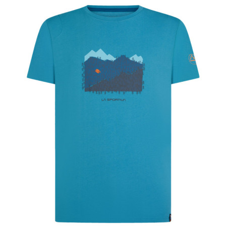 Herren-T-Shirt La Sportiva Forest T-Shirt M hellblau Topaz