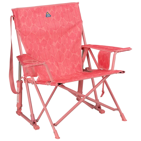 Campingstuhl GCI Kickback Rocker rosa Leaf - Soft Pink