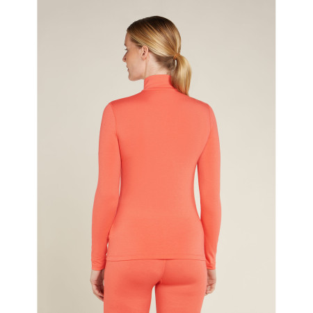 Damen-T-Shirt Icebreaker W Mer Core Heavyweight LS Half Z