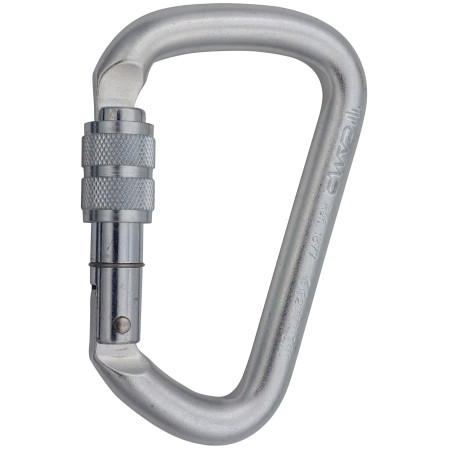 Karabiner Camp Steel D Pro Lock silber