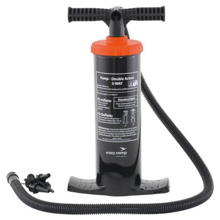 Handpumpe Easy Camp Double Action Pump schwarz