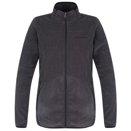Damen-Sweatshirt Hannah Siana schwarz/grau Anthracite stripe