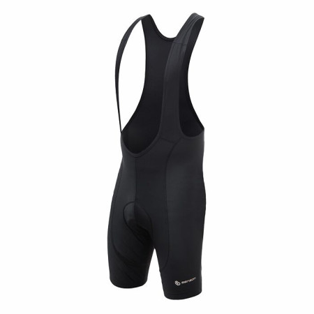 Herren-Radhose Sensor Einsteigerrad mit True Black-Gurten schwarz True black