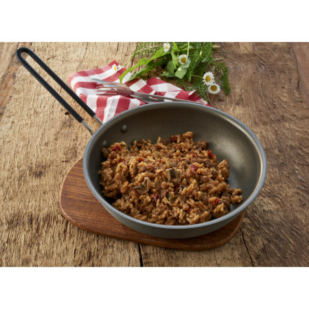 Trekkingnahrung Trek’n Eat Ausgewählte Boeuf Stroganoff Mischung mit Reis