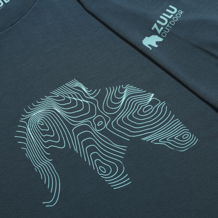 Herren-T-Shirt Zulu Bambus Elephant 210 Short