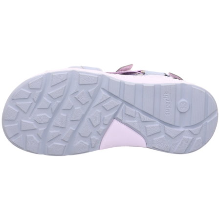 Kindersandalen Superfit Criss Cross Light Blue