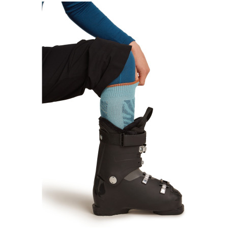 Damensocken Icebreaker Women Merino Blend Ski+ Medium OTC Mountain Contour