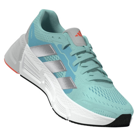 Damen Laufschuhe Adidas Questar 2 W blau Flaaqu/Silvmt/Solred