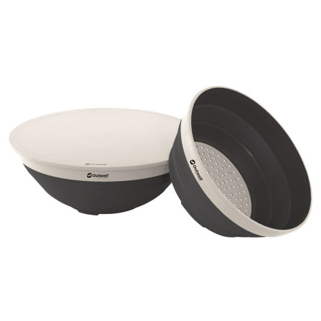 Set Schüsseln und Sieb Outwell Collaps Bowl & Colander Set