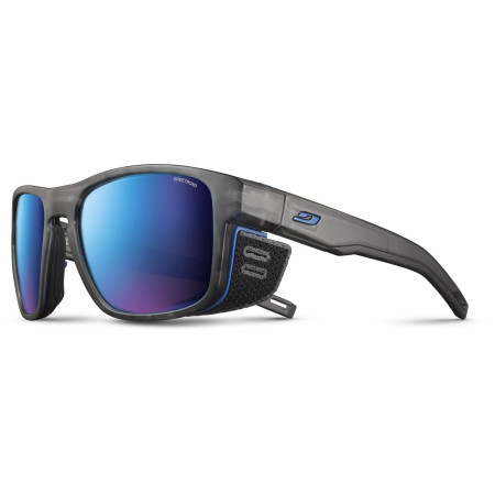 Sonnenbrille Julbo Shield M Sp3 Cf schwarz TransluscentGray/Blue