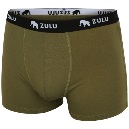 Herren-Boxershorts Zulu Bambus 210 grün olive