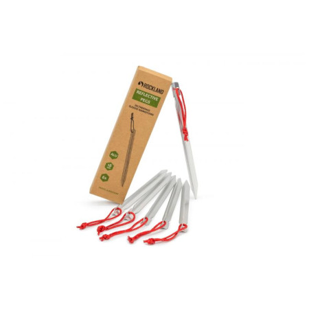 Zeltstifte Rockland Reflective Pegs 6 Pcs Set