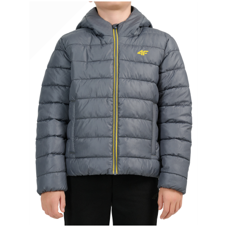 Kinderjacke 4F Down Jacket M0914 Dark Grey grau Dark Grey