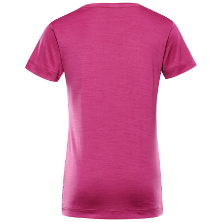 Kinder-T-Shirt Alpine Pro Basiko Fuchsia