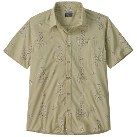 Herrenhemd Patagonia Men's Go-To Shirt grün Ocean Blooms: Weathered Stone