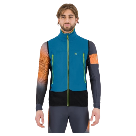 Herrenweste Karpos Alagna Plus 2.0 Vest blau DEEP WATER/BLACK