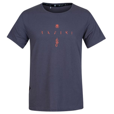 Herren T-Shirt Rafiki Zone grau india ink