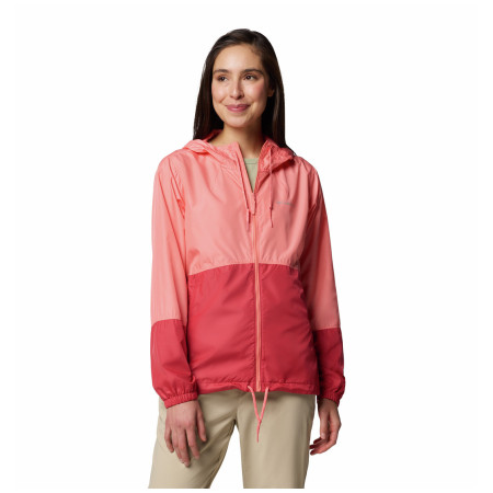 Damen-Windjacke Columbia Flash Forward™ II Windbreaker rot/rosa Alpenglow, Daredevil