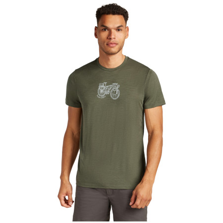 Herren-Funktionsshirt Icebreaker M Mer 150 Tech Lite SS Tee Adventure Rid