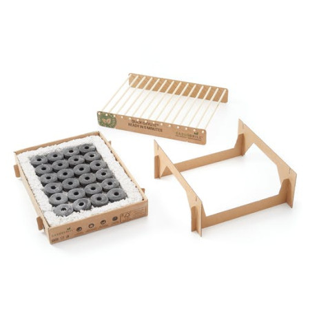 Einweg-Grillschale CasusGrill Ökologischer Grill