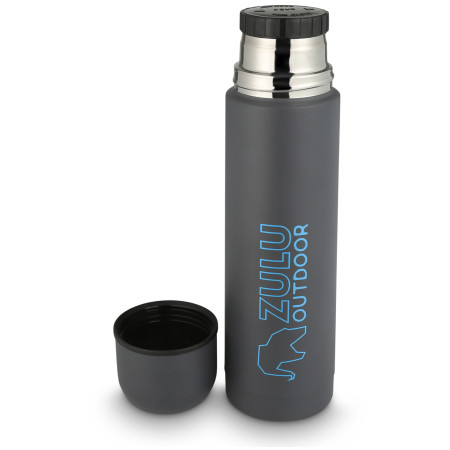 Thermokanne Zulu Vacuum Flask 0,5L grau/blau grey/blue