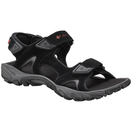 Herrensandalen Columbia Santiam 3 Strap schwarz BlackMountainRed