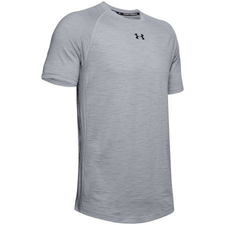 Herren-T-Shirt Under Armour Charged Cotton Ss grau ModGray/Black