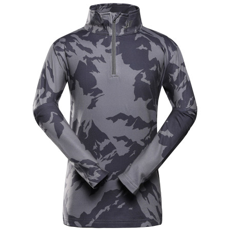 Kinder-T-Shirt Alpine Pro Stanso Grey grau ŠEDÁ