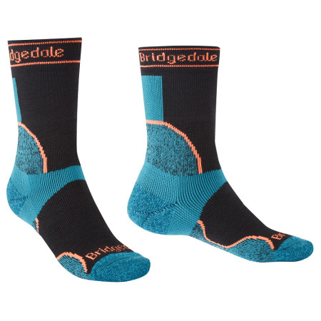 Damensocken Bridgedale Trail Run MW T2 MS 3/4 Crew Women's