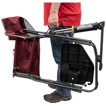 Campingstuhl GCI Freestyle Rocker XL with Side Table