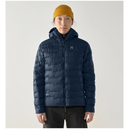 Herrenjacke Haglöfs ROC Flash Down hood