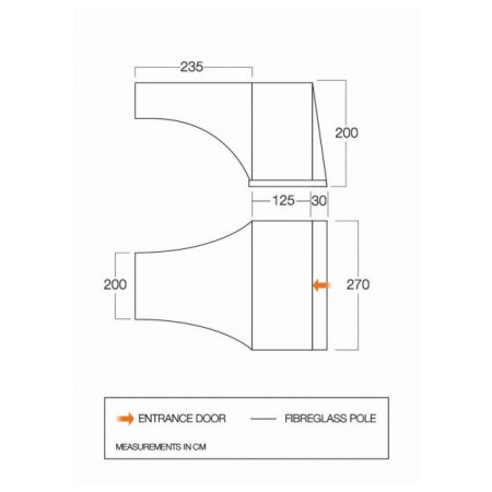 Zeltanbau Vango Air Excel Side Awning