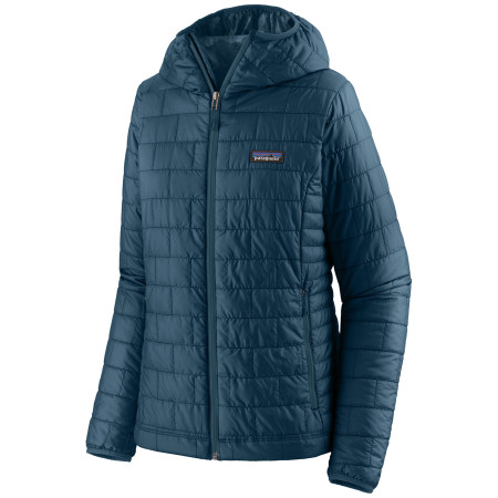 Damenjacke Patagonia Nano Puff Hoody dunkelblau Lagom Blue