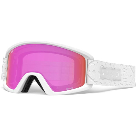 Skibrille Giro Dylan White Flake weiß