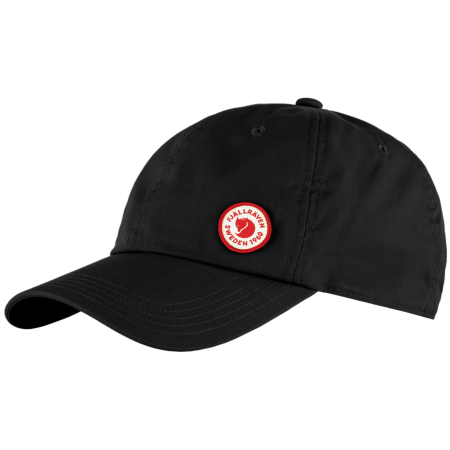 Baseballmütze Fjällräven Logo Cap schwarz Black
