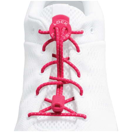 Schnürsenkel Lock Laces Original rosa Hot Pink