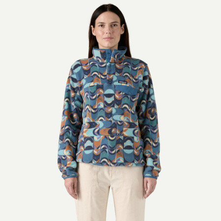 Damen-Sweatshirt Patagonia W's LW Synch Snap-T P/O