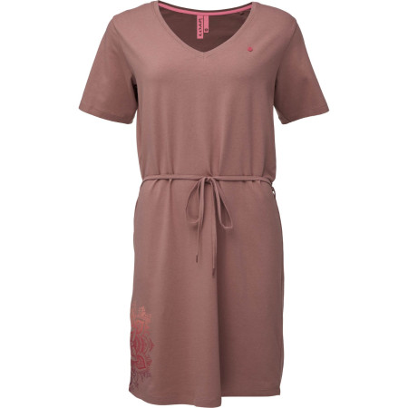 Damenkleid Loap Abzoka lila purple