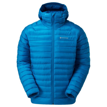 Herren-Winterjacke Montane Anti-Freeze Hoodie blau Electric Blue