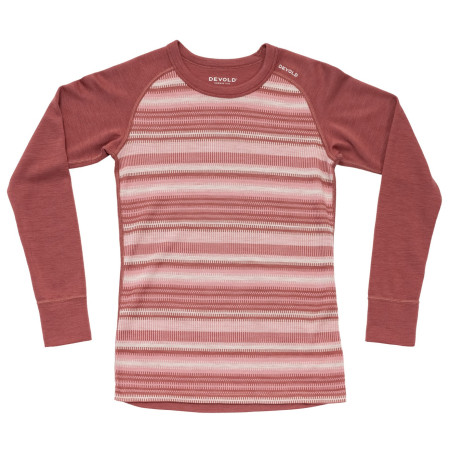 Damen-Funktionsshirt Devold Signature Merino 230 Shirt Wmn rot MARSALA